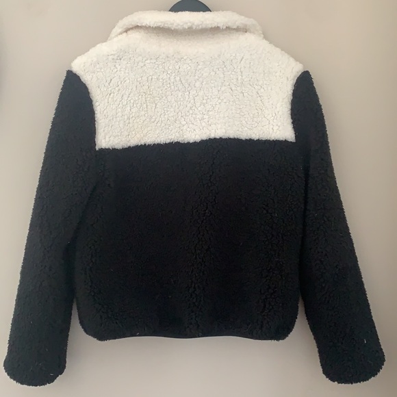 Forever 21 contrast teddy jacket small - Picture 4 of 5